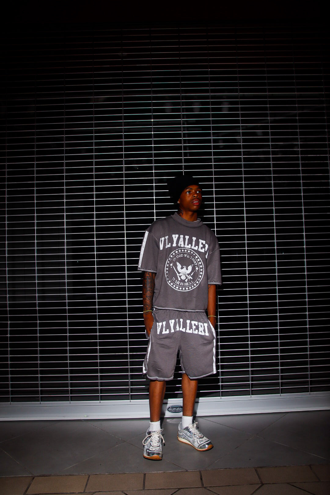 “WAR IS HELL” SET GRAY (Men)