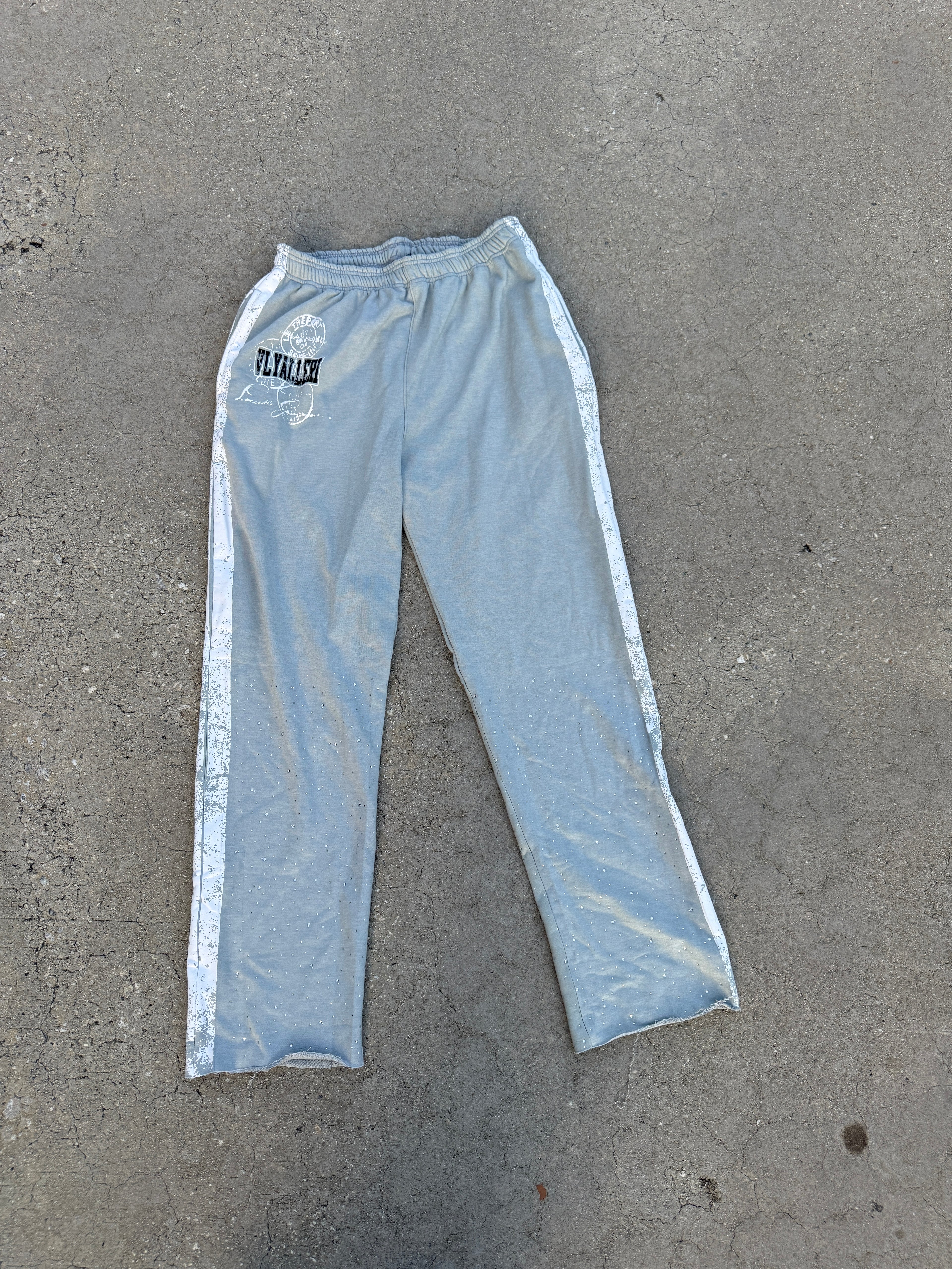 Grey Cold Stones Pants
