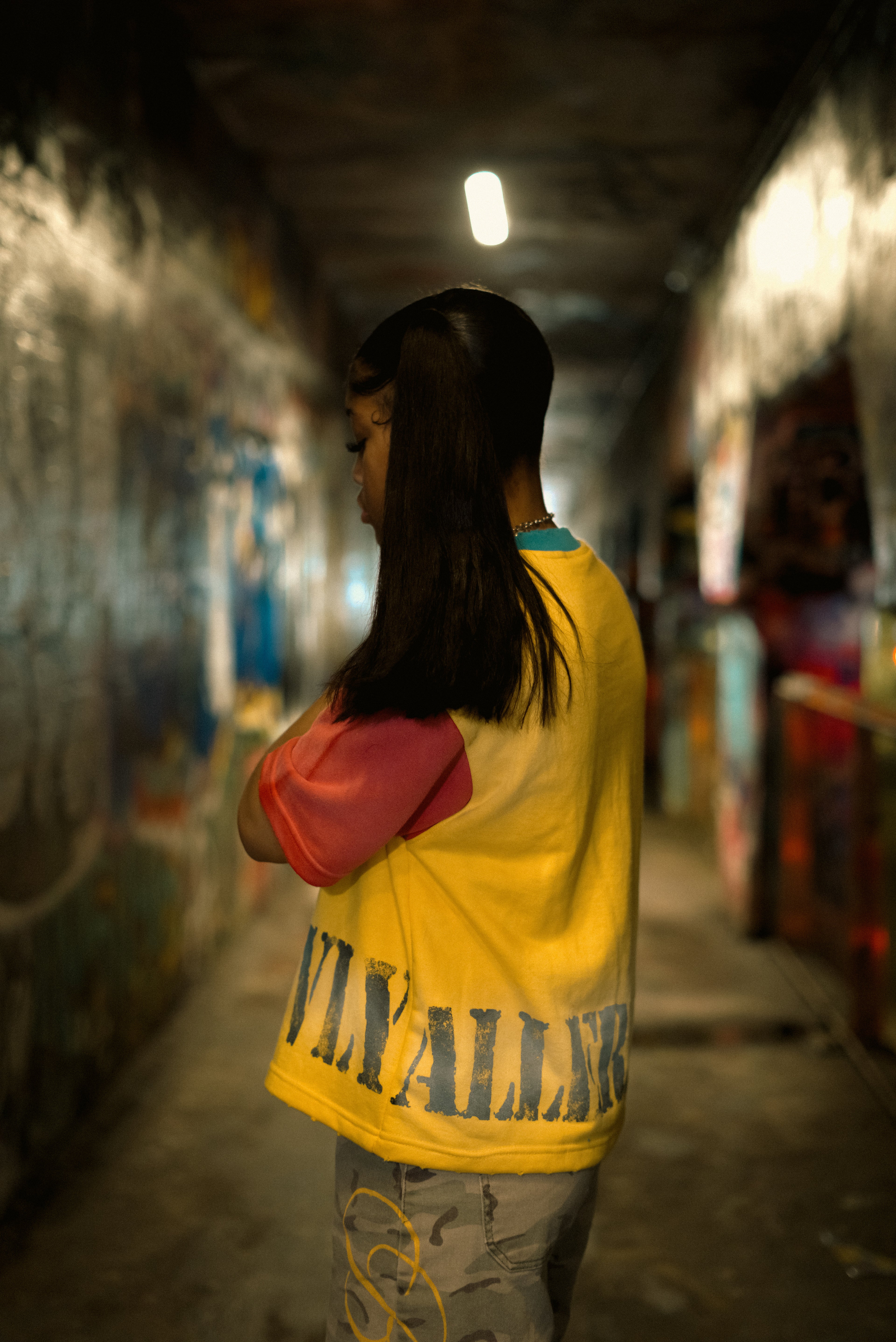 Property Of Vlyalleri Colorblock Shirt