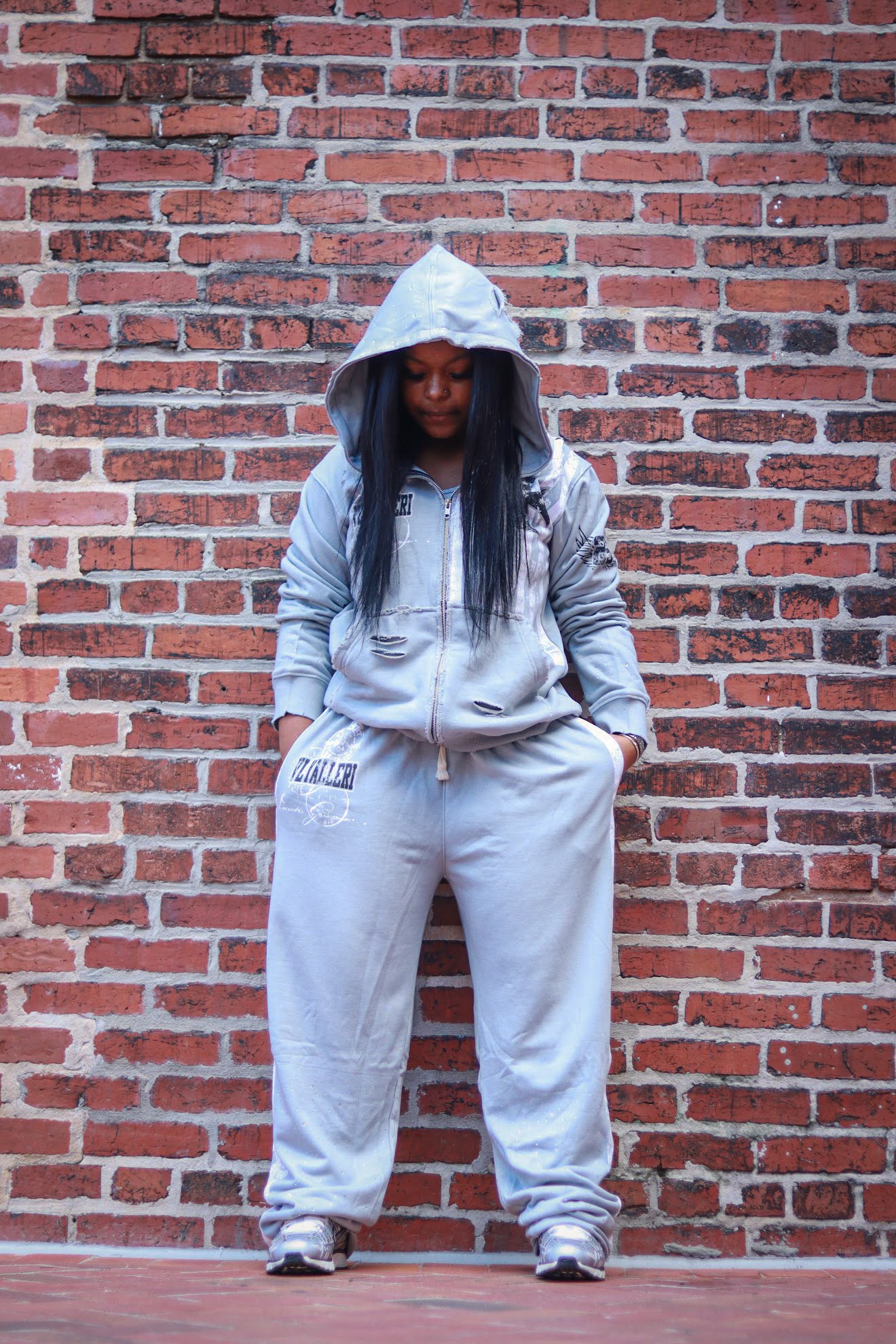 Grey Cold Stones Pants