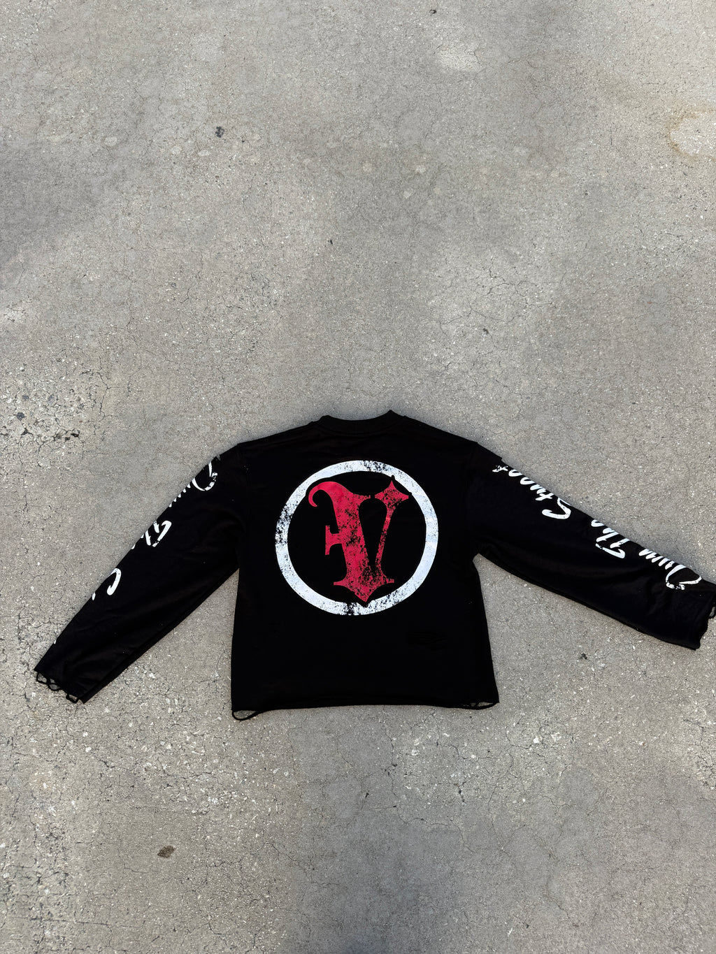 Black Own The Streets Longsleeve