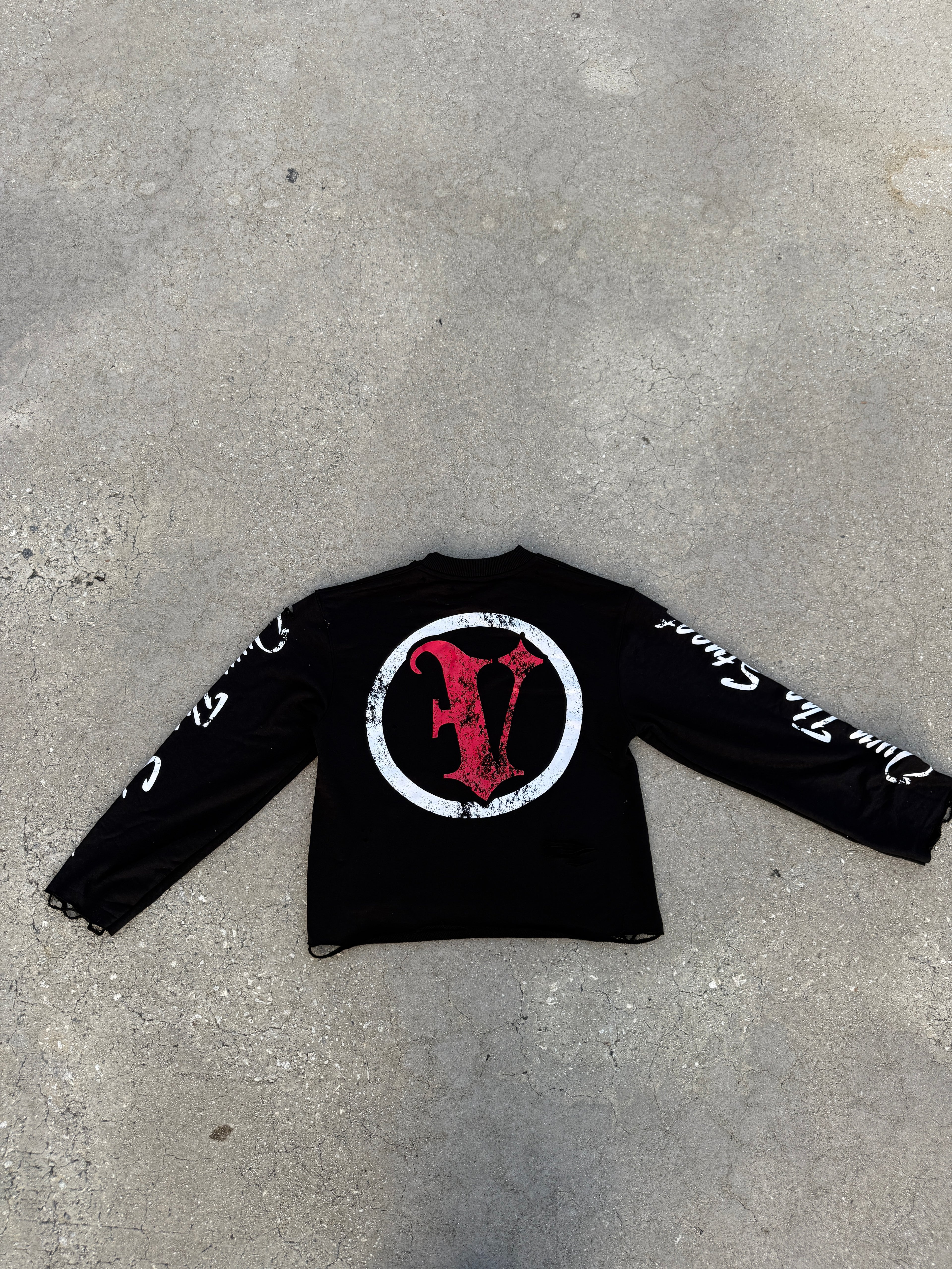 Black Own The Streets Longsleeve