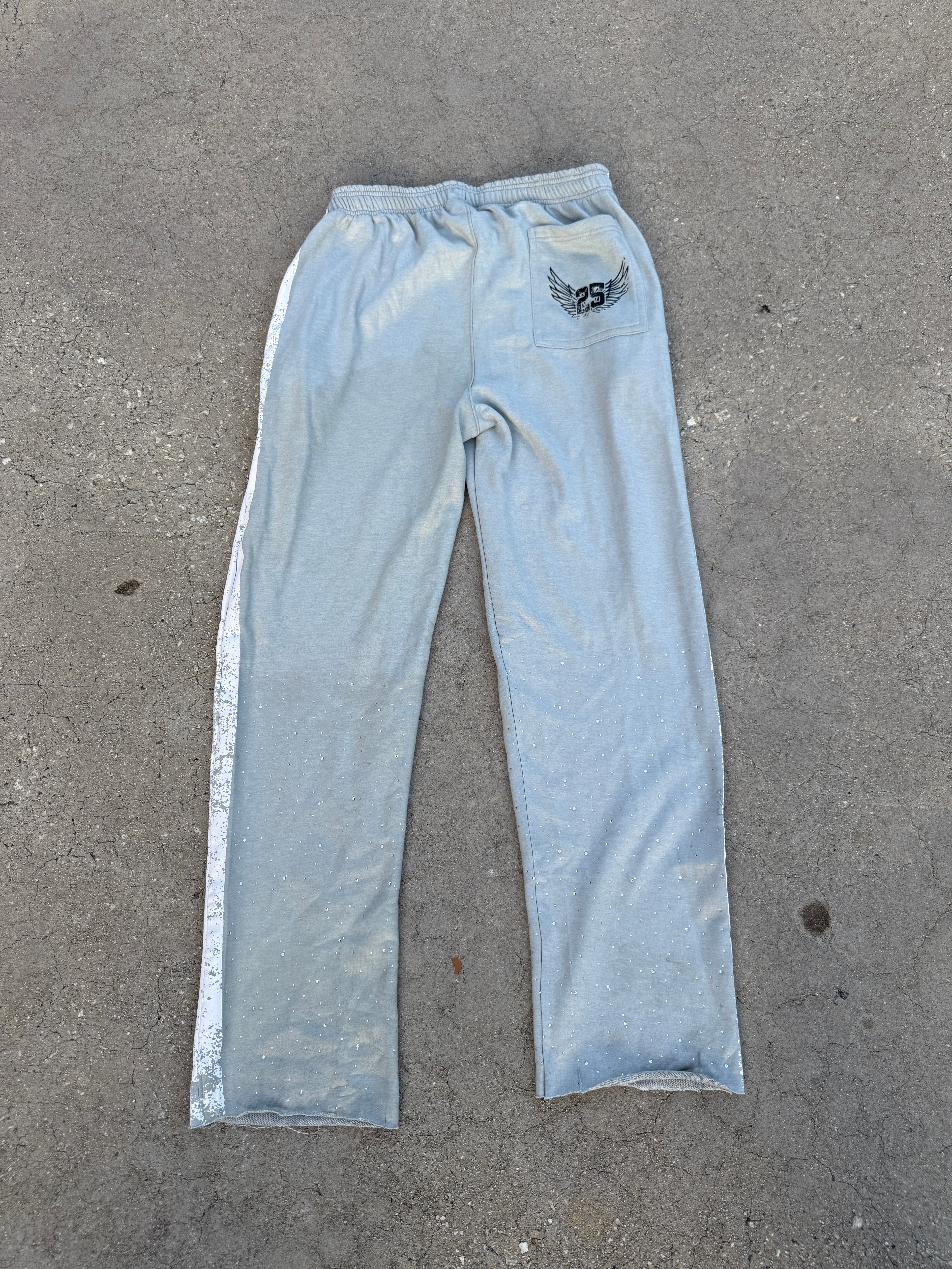 Grey Cold Stones Pants