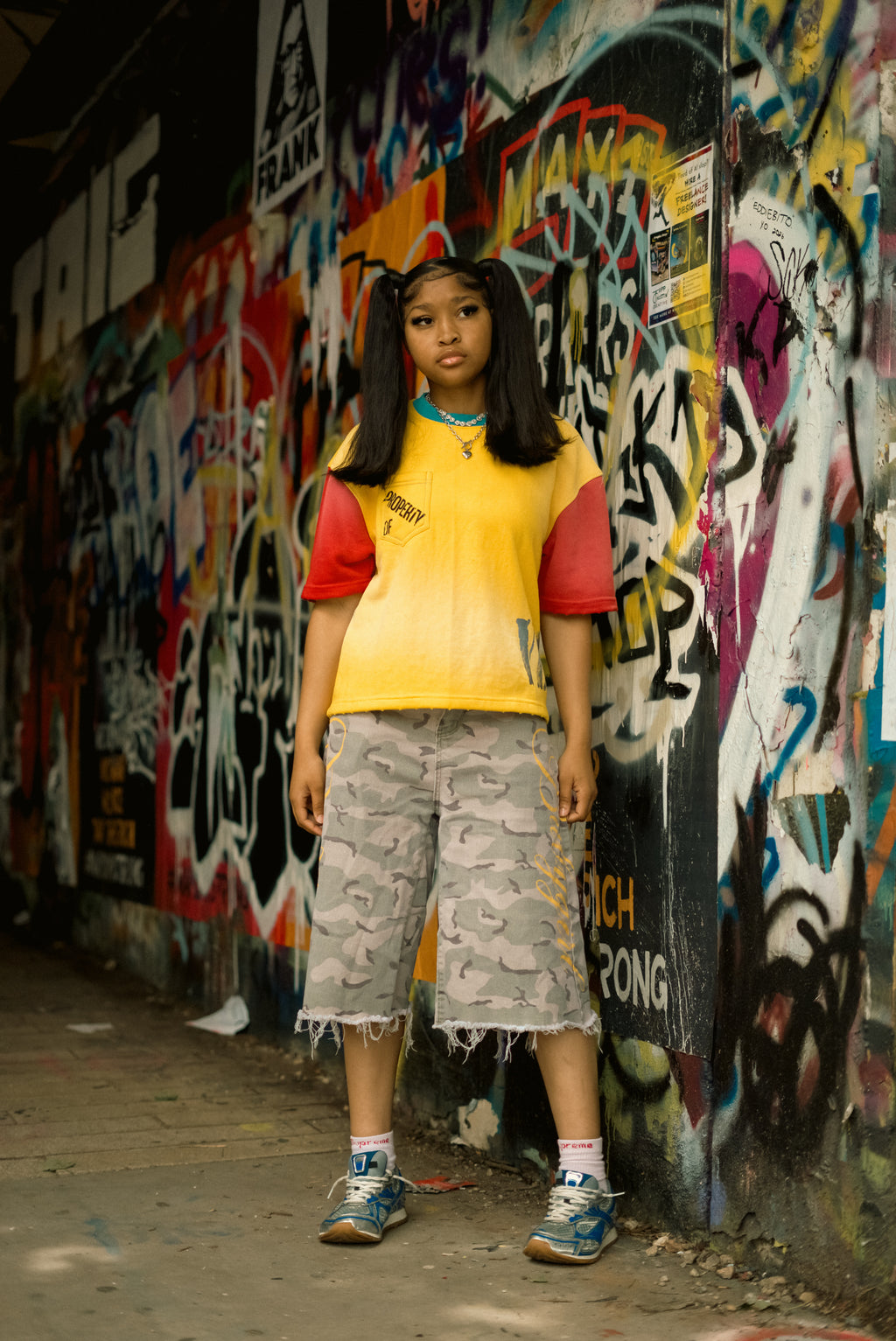 Property Of Vlyalleri Colorblock Shirt